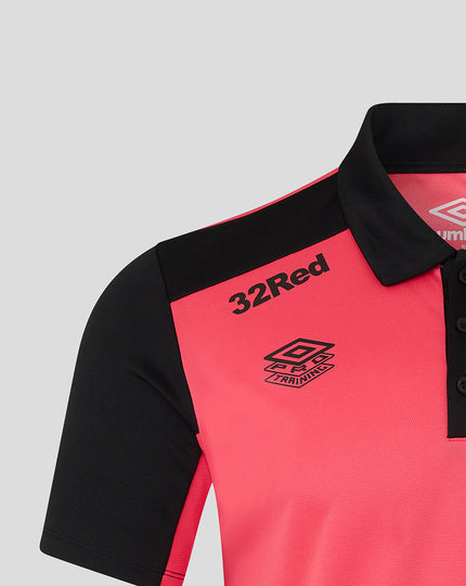 RANGERS FC MENS 2026/27 PRO TRAINING POLY POLO - CALYPSO CORAL