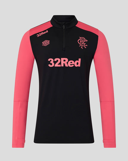 RANGERS FC MENS 2026/27 PRO TRAINING QUARTER ZIP - CAVIAR