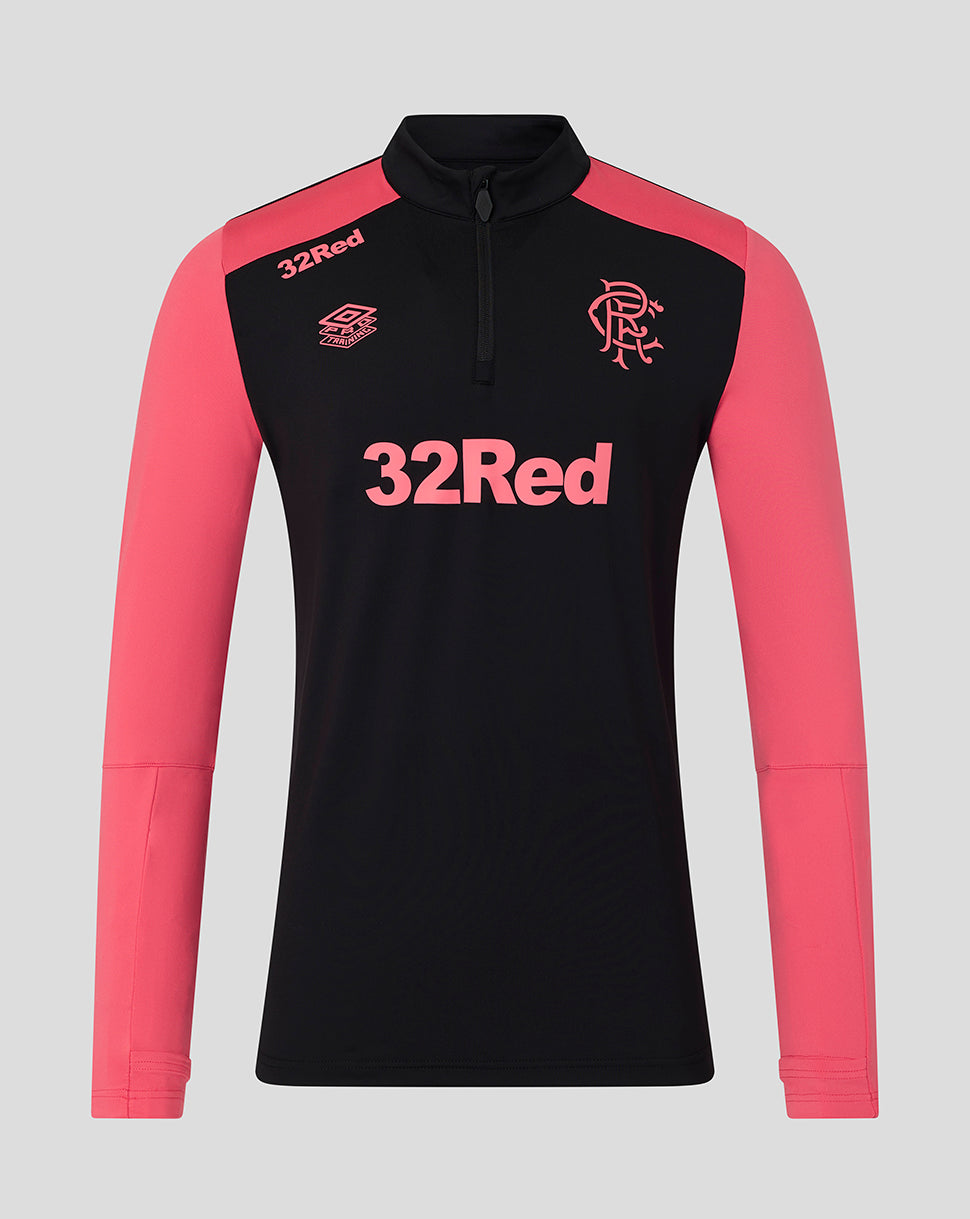 RANGERS FC MENS 2026/27 PRO TRAINING QUARTER ZIP - CAVIAR