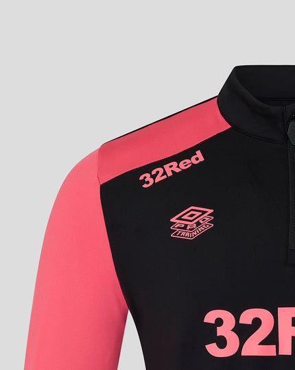 RANGERS FC MENS 2026/27 PRO TRAINING QUARTER ZIP - CAVIAR