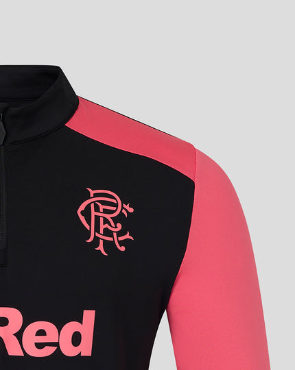 RANGERS FC MENS 2026/27 PRO TRAINING QUARTER ZIP - CAVIAR