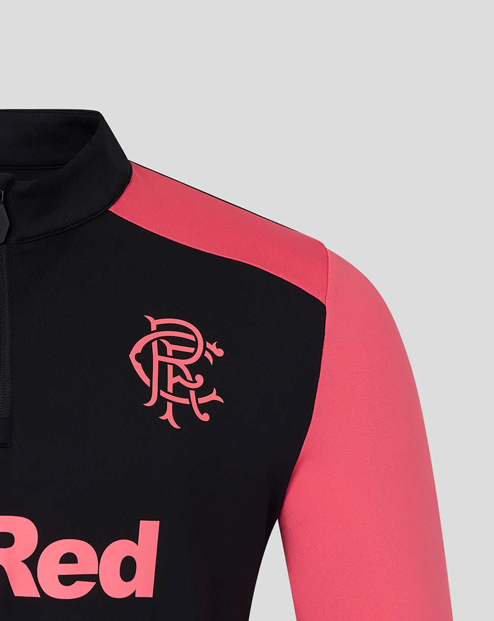 RANGERS FC MENS 2026/27 PRO TRAINING QUARTER ZIP - CAVIAR