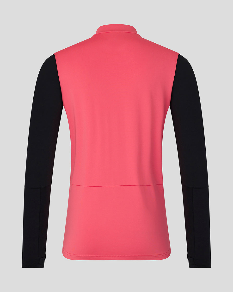 RANGERS FC MENS 2026/27 PRO TRAINING QUARTER ZIP - CALYPSO CORAL