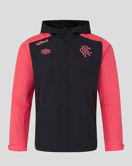 RANGERS FC MENS 2026/27 PRO TRAINING SHOWER JACKET - CAVIAR