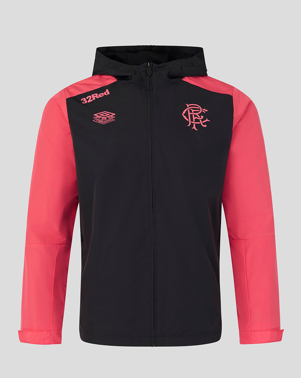RANGERS FC MENS 2026/27 PRO TRAINING SHOWER JACKET - CAVIAR