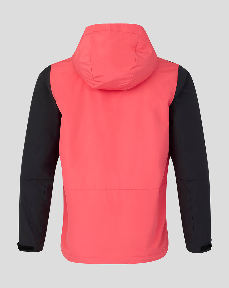 RANGERS FC MENS 2026/27 PRO TRAINING SHOWER JACKET - CALYPSO CORAL