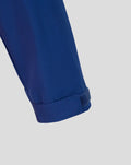 Blue sleeve cuff with Velcro strap on the Rangers training jacket