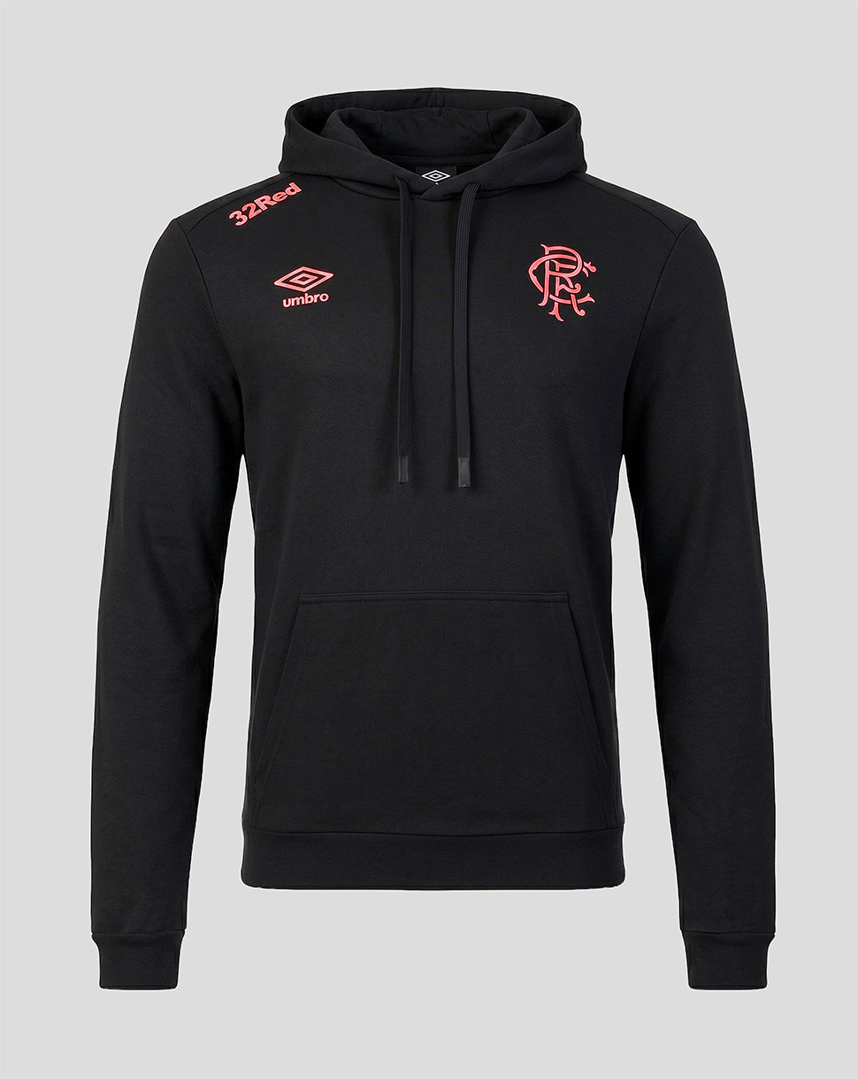 RANGERS FC MENS 2026/27 PRESENTATION HOODIE - CAVIAR
