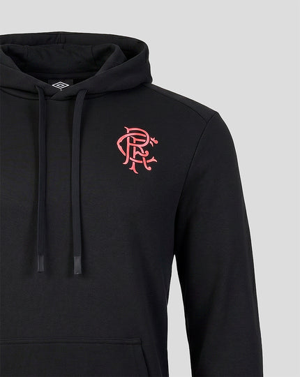 RANGERS FC MENS 2026/27 PRESENTATION HOODIE - CAVIAR
