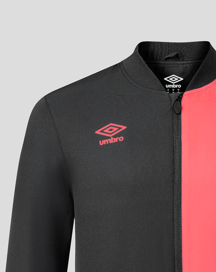 RANGERS FC JUNIOR 2026/27 PRESENTATION WOVEN JACKET - CAVIAR