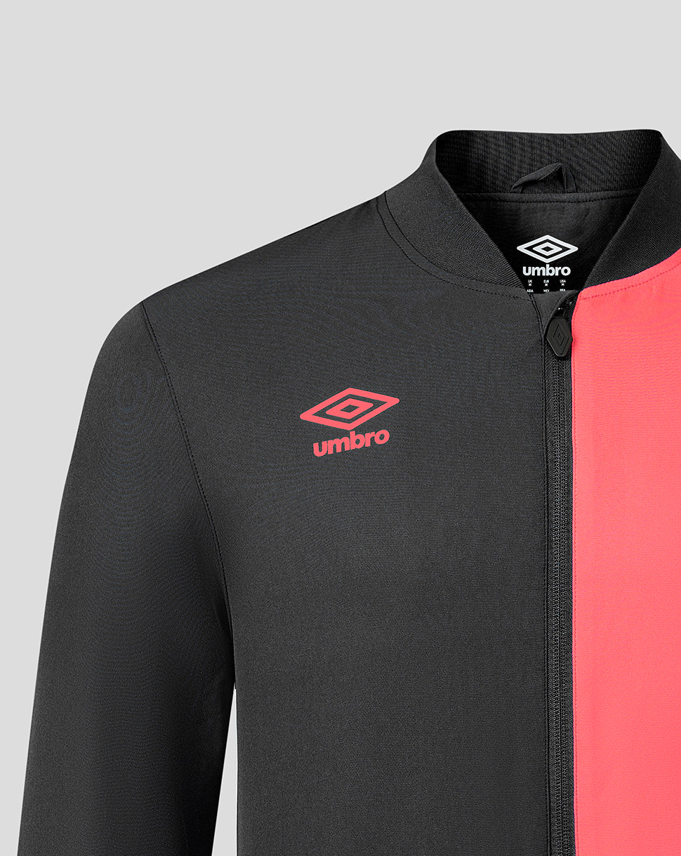 RANGERS FC JUNIOR 2026/27 PRESENTATION WOVEN JACKET - CAVIAR