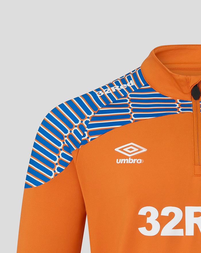 RANGERS FC MENS 2026/27 AWAY MATCHDAY QUARTER ZIP TOP