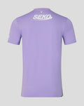 Back view of lavender Rangers third goalkeeper shirt with large SEKO logo across the upper back and a small club crest near the collar.
