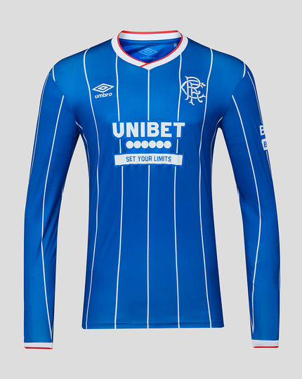RANGERS FC MENS 2026/27 HOME LONG SLEEVE SHIRT