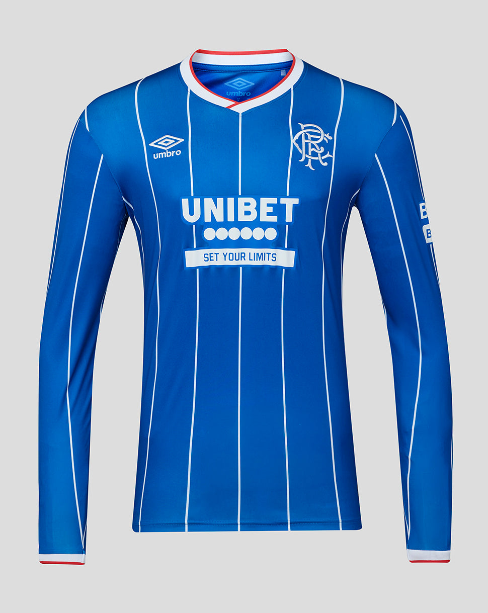 RANGERS FC MENS 2026/27 HOME LONG SLEEVE SHIRT