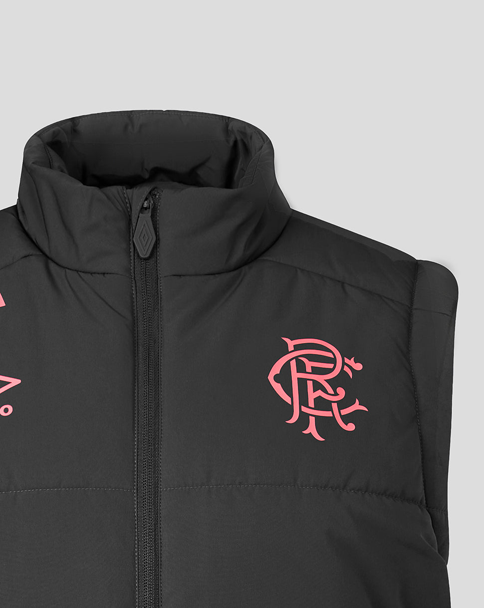 RANGERS FC UNISEX 2026/27 TRAINING GILET - CAVIAR