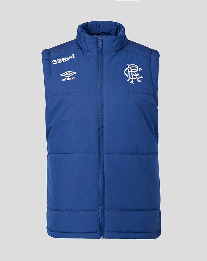 RANGERS FC UNISEX 2026/27 TRAINING GILET - TWILIGHT BLUE