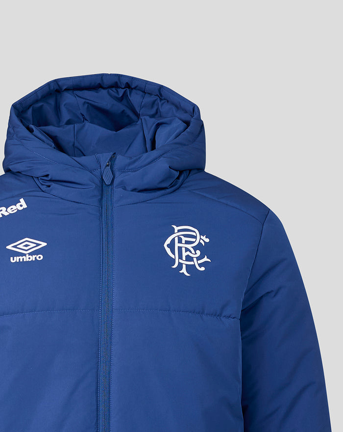RANGERS FC UNISEX 2026/27 TRAINING PADDED JACKET - TWILIGHT BLUE