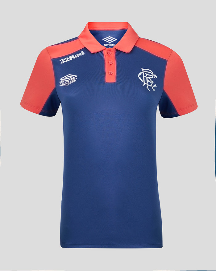RANGERS FC WOMENS 2026/27 PRO TRAINING POLY POLO - TWILIGHT BLUE