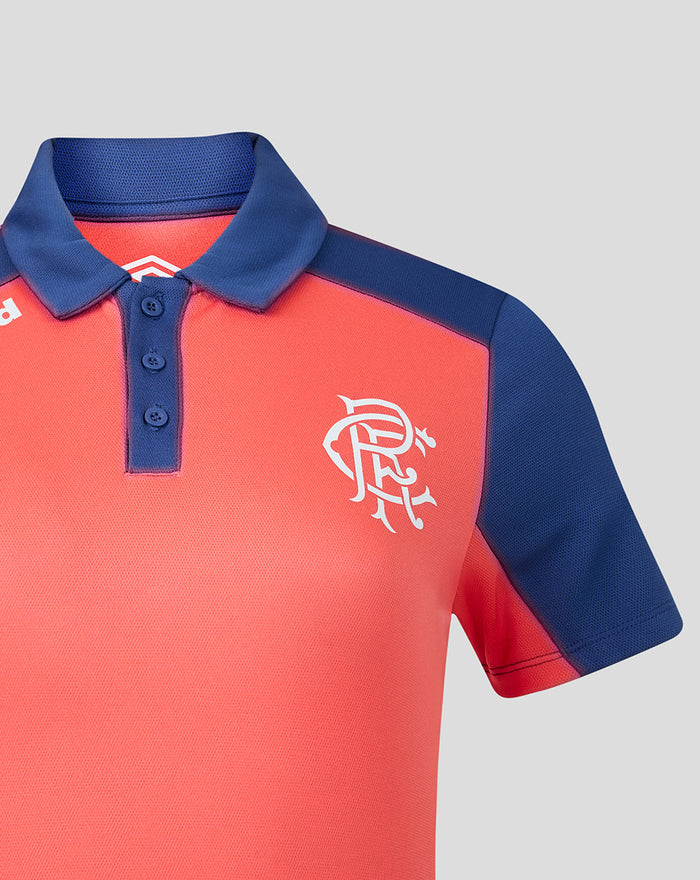 RANGERS FC WOMENS 2026/27 PRO TRAINING POLY POLO - CAYENNE