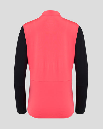 RANGERS FC WOMENS 2026/27 PRO TRAINING QUARTER ZIP - CALYPSO CORAL