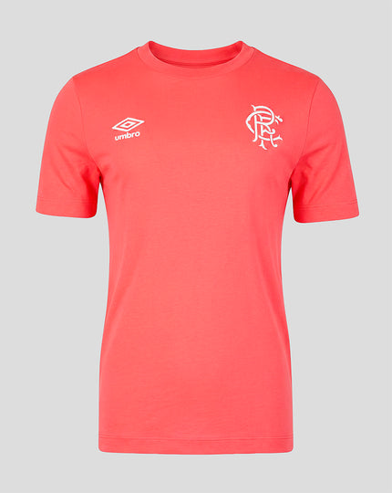 RANGERS FC WOMENS 2026/27 PRESENTATION T-SHIRT - CALYPSO CORAL
