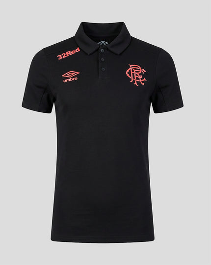 RANGERS FC MENS 2026/27 PRESENTATION POLO - CAVIAR
