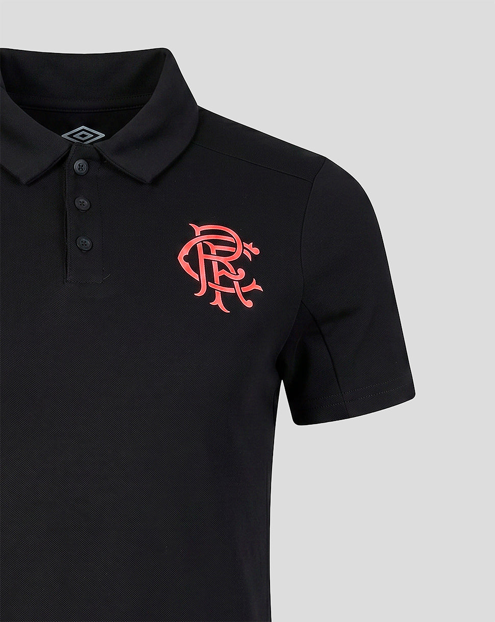 RANGERS FC MENS 2026/27 PRESENTATION POLO - CAVIAR