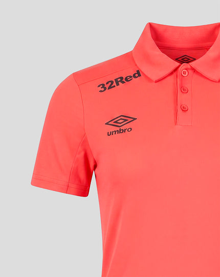 RANGERS FC WOMENS 2026/27 PRESENTATION POLO - CALYPSO CORAL