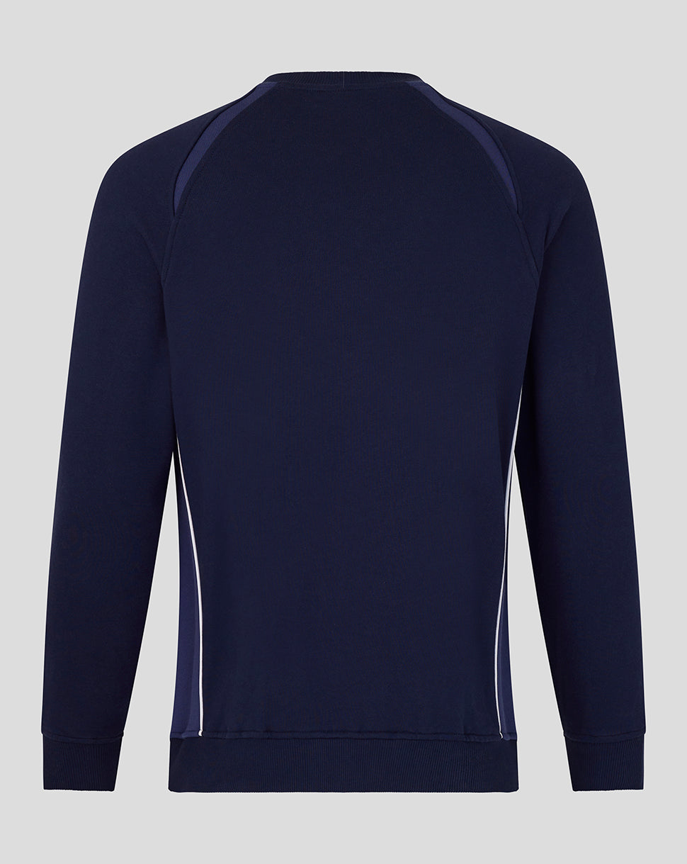 ADULTS RANGERS X ART OF PANELLED SWEATSHIRT - NAVY