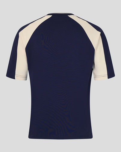 ADULTS RANGERS X ART OF PANELLED 90S TEE - NAVY