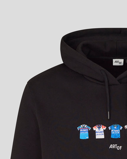 ADULTS RANGERS X ART OF CLASSIC HOODIE - BLACK