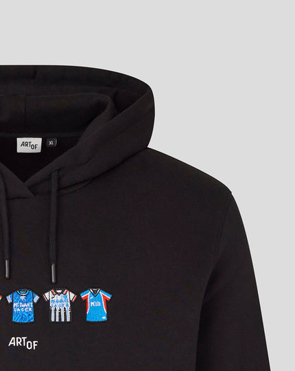 ADULTS RANGERS X ART OF CLASSIC HOODIE - BLACK