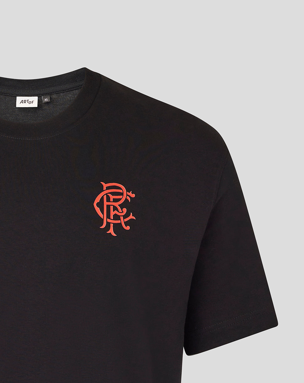 ADULTS RANGERS X ART OF TEE - BLACK