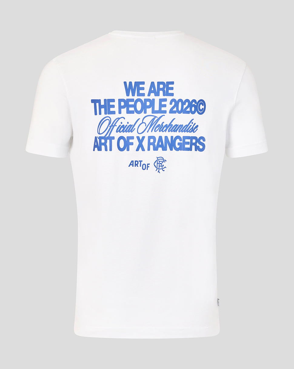 ADULTS RANGERS X ART OF TEE - WHITE