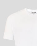 White Rangers X Art of T-shirt close-up at the neckline with ARTOF label and size M