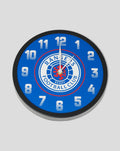 Rangers Metal Logo Clock