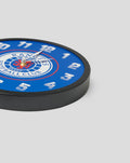 Rangers Metal Logo Clock