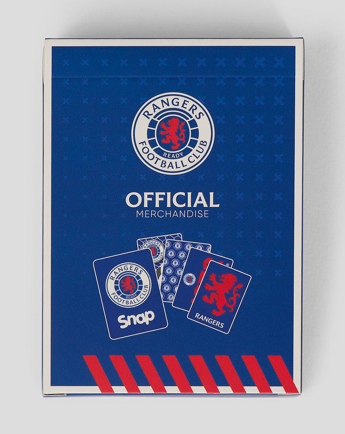 Rangers Snap Cards packaging featuring the official merchandise blue box with club crest.