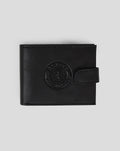 LEATHER DEBOSSED BI-FOLD WALLET