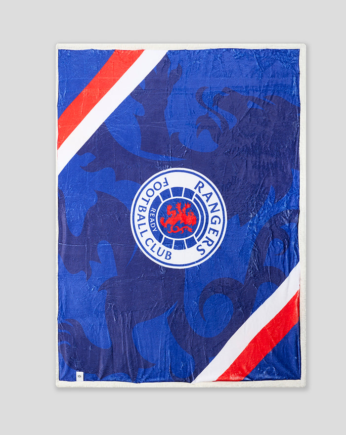RANGERS SHERPA FLEECE BLANKET