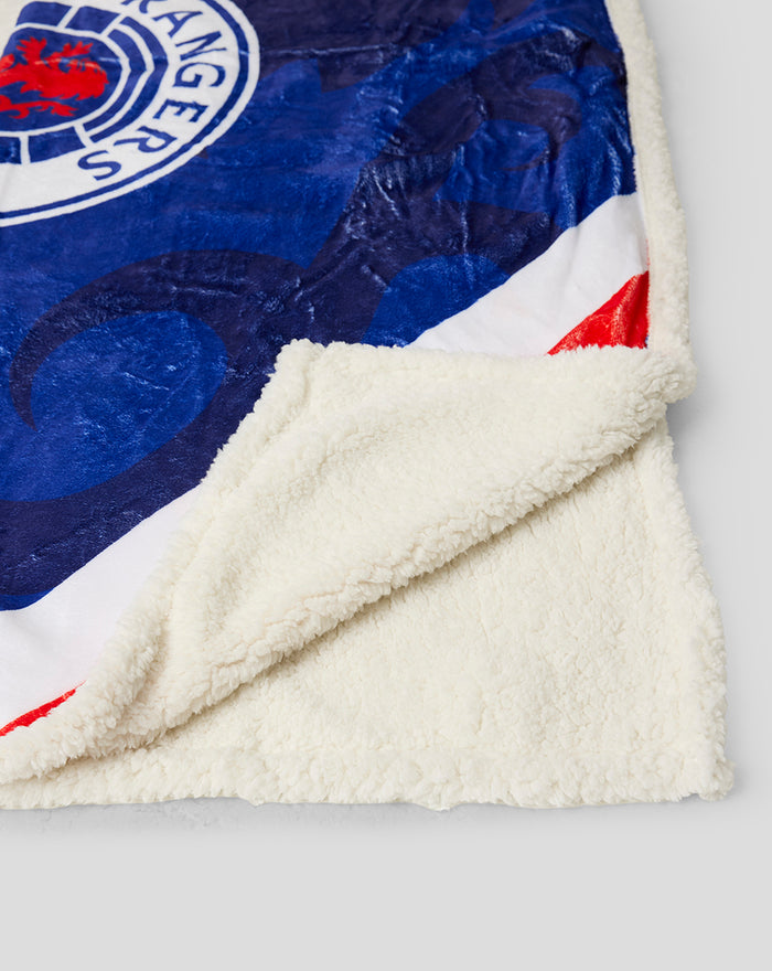 RANGERS SHERPA FLEECE BLANKET