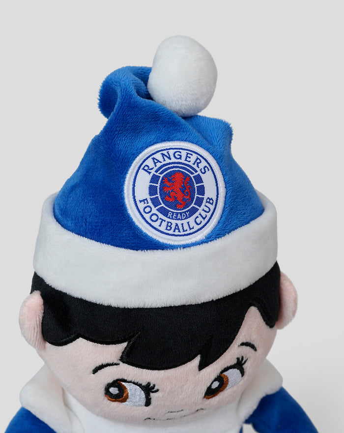 RANGERS FC CHRISTMAS SHELF ELF