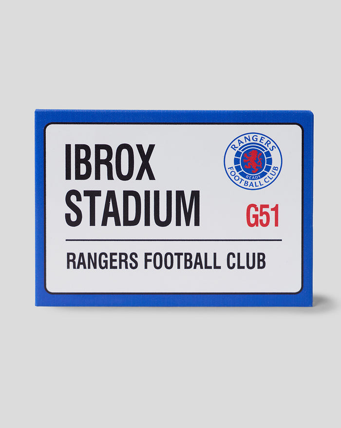 RANGERS STREET SIGN FRIDGE MAGNET