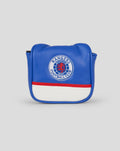Blue Rangers FC mallet head cover with crest on the front and bold club styling