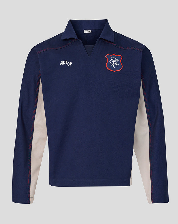 Adult navy Rangers Art Of Drill top with crest on chest and Art Of logo