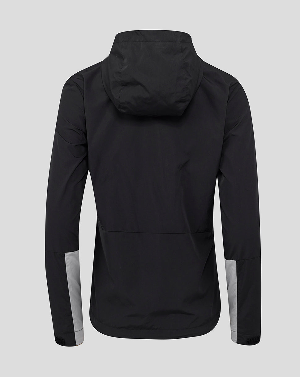 WOMEN'S 25/26 COACHES 25/26 TRAINING HOOD SHOWER JACKET - CAVIAR