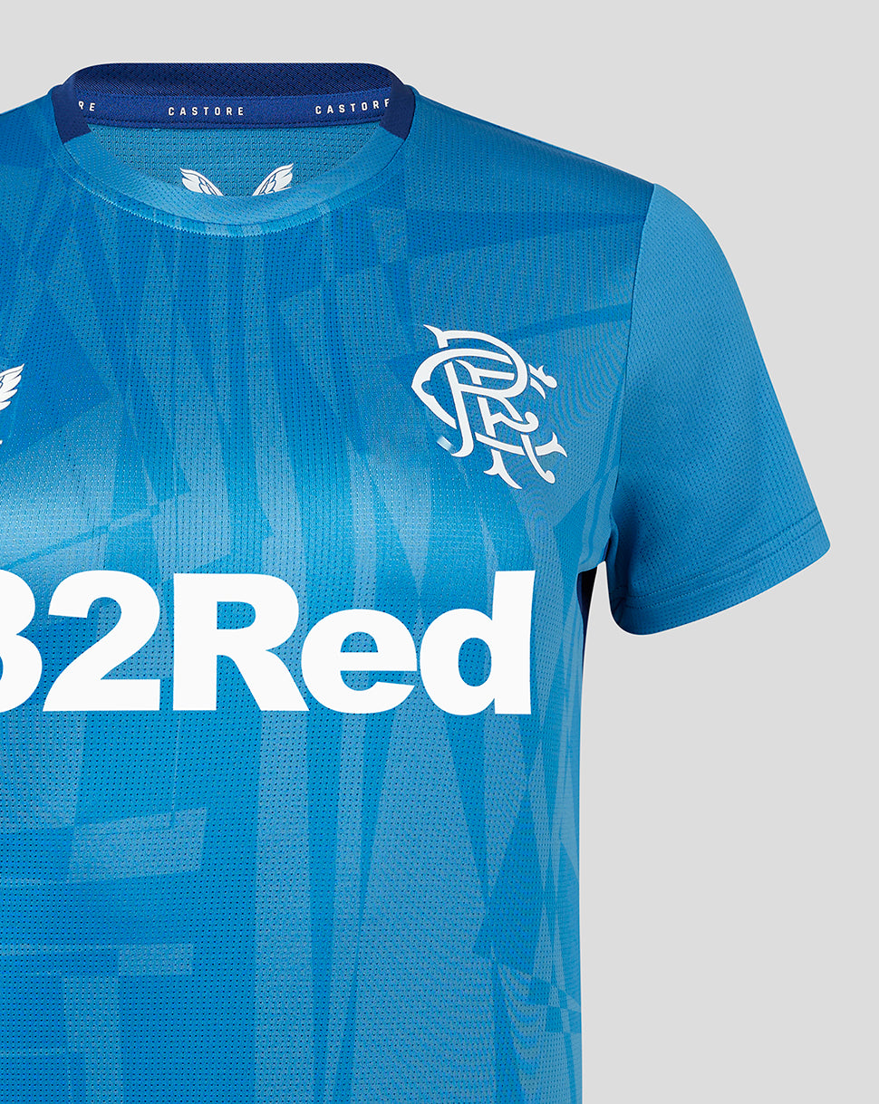 Castore Rangers Football Club Home Shirt 2020/21 Womens Rangers Megastore