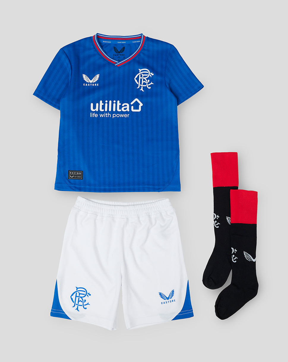 Rangers FC Men's 23/24 Home Shirt - Blue