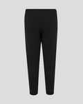 Back view of black JUNIOR 25/26 CORE JOGGER pants with elastic waistband and central seam